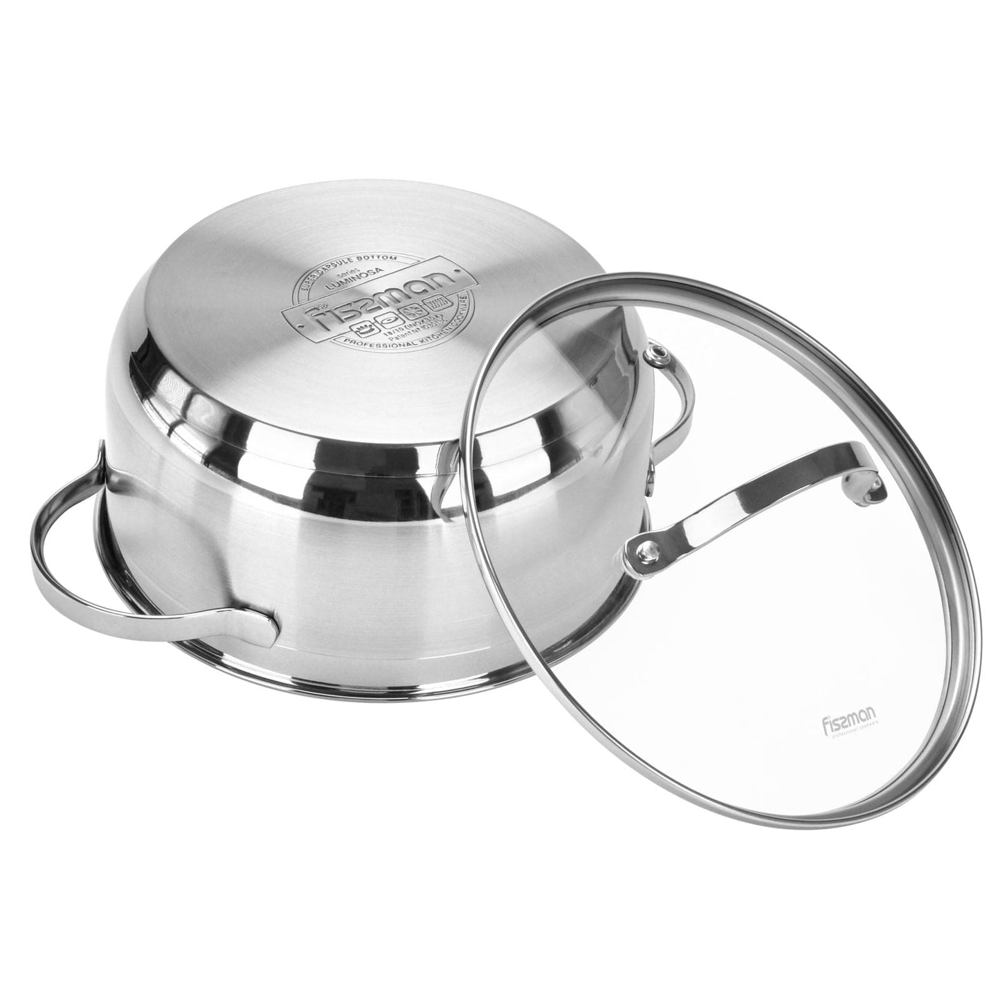 Fissman Home & Kitchen Luminosa Saucepan With Glass Lid