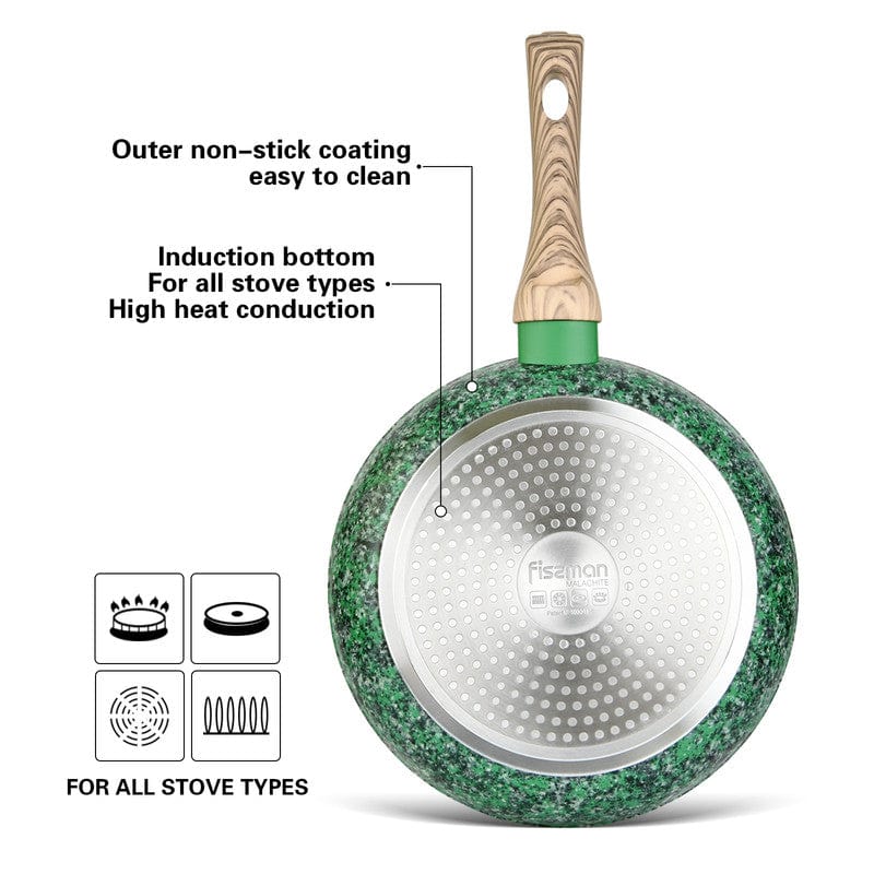 Fissman Home & Kitchen Malachite Frying Pan 20cm