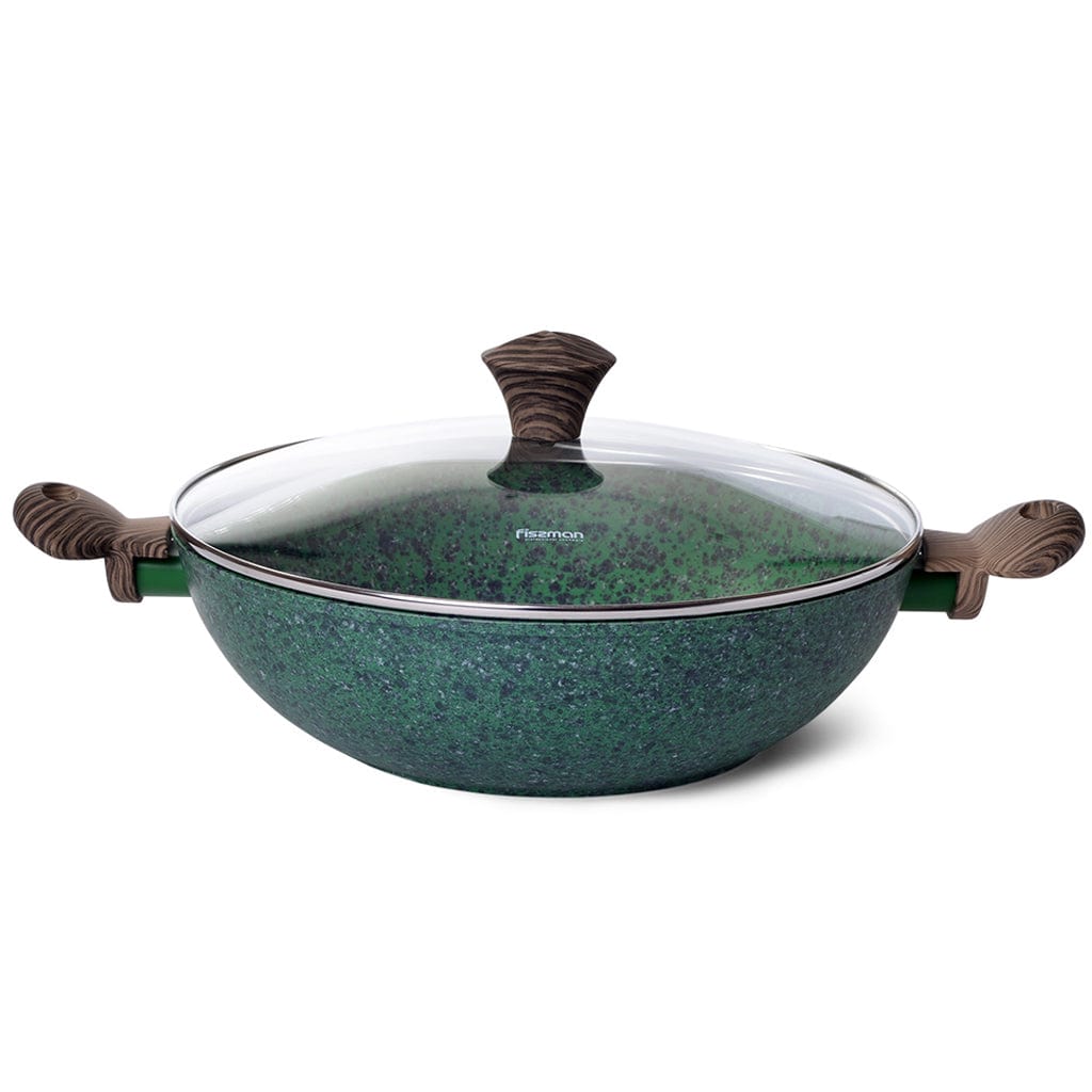 Fissman Home & Kitchen Malachite Wok 30cm