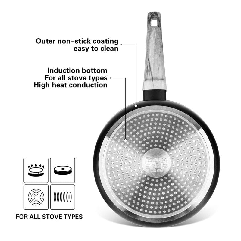 Fissman Home & Kitchen Mira Deep Frying Pan 24cm