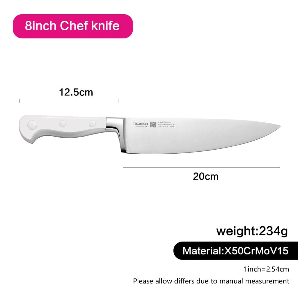 Fissman Home & Kitchen Monogami 8" Chef`s Knife