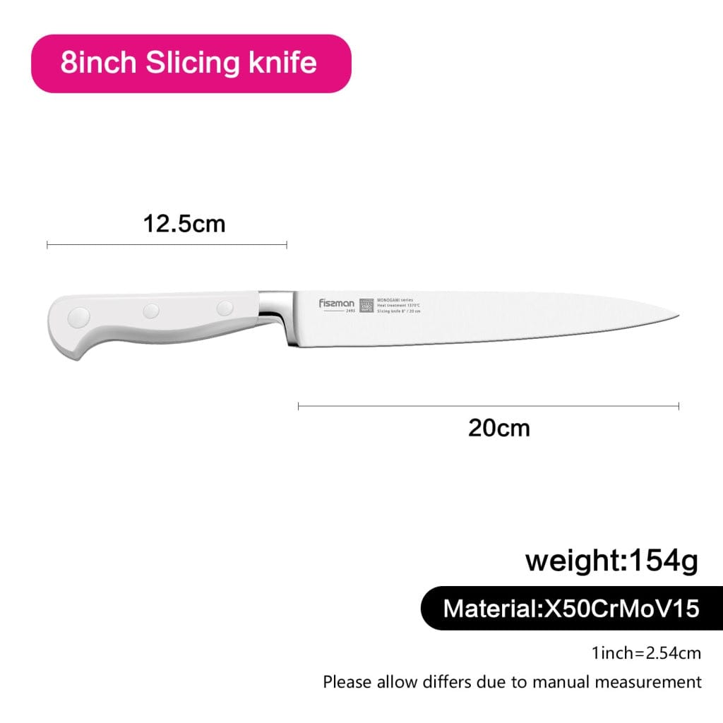 Fissman Home & Kitchen Monogami 8" Slicing Knife