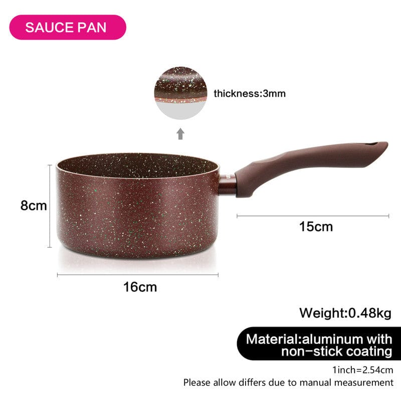 Fissman Home & Kitchen Mosses Stone Saucepan 16cm