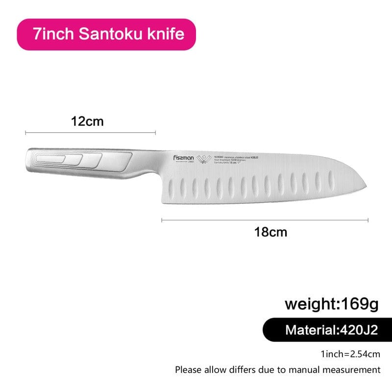 Fissman Home & Kitchen Nowaki 7" Santoku Knife