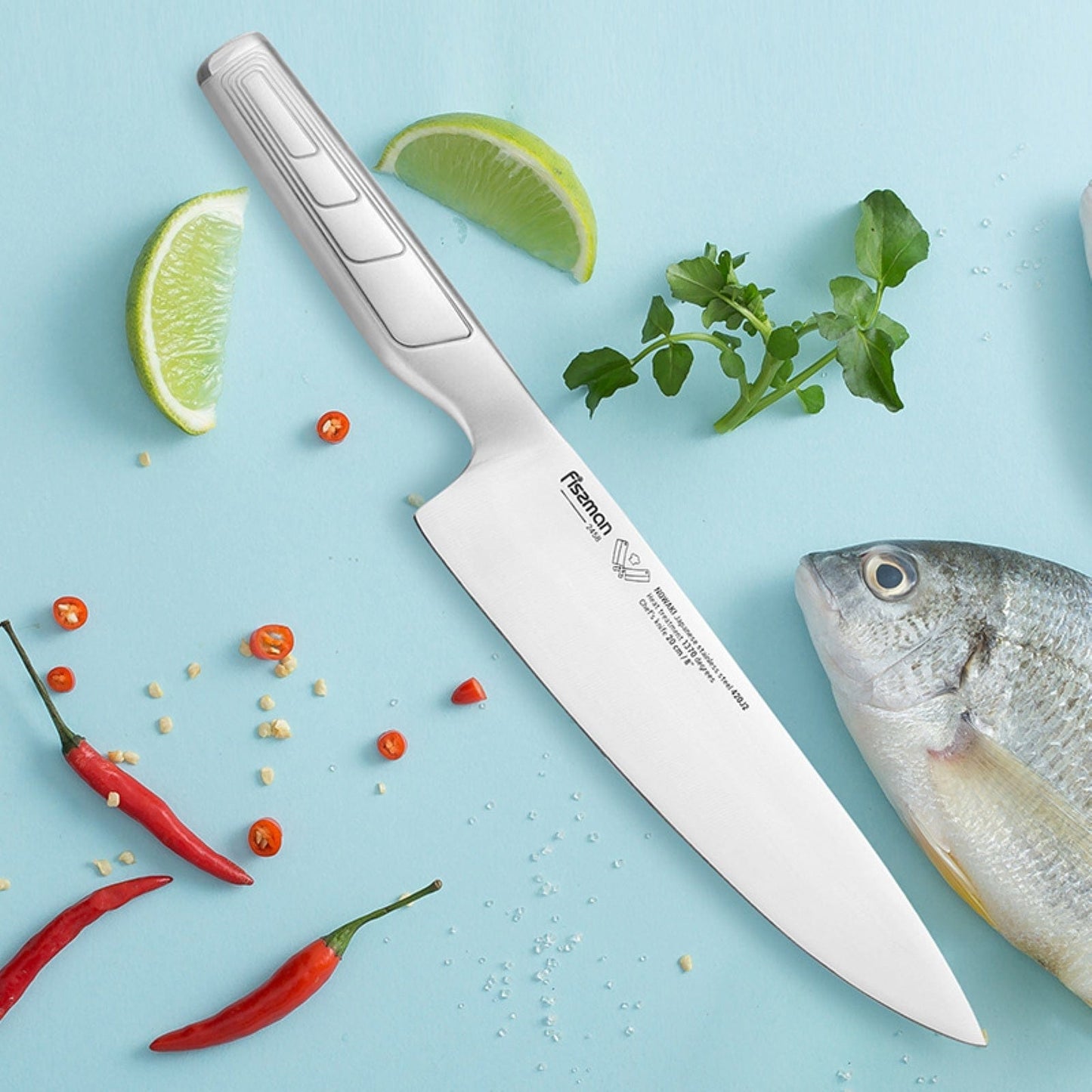 Fissman Home & Kitchen Nowaki 8" Chef Knife