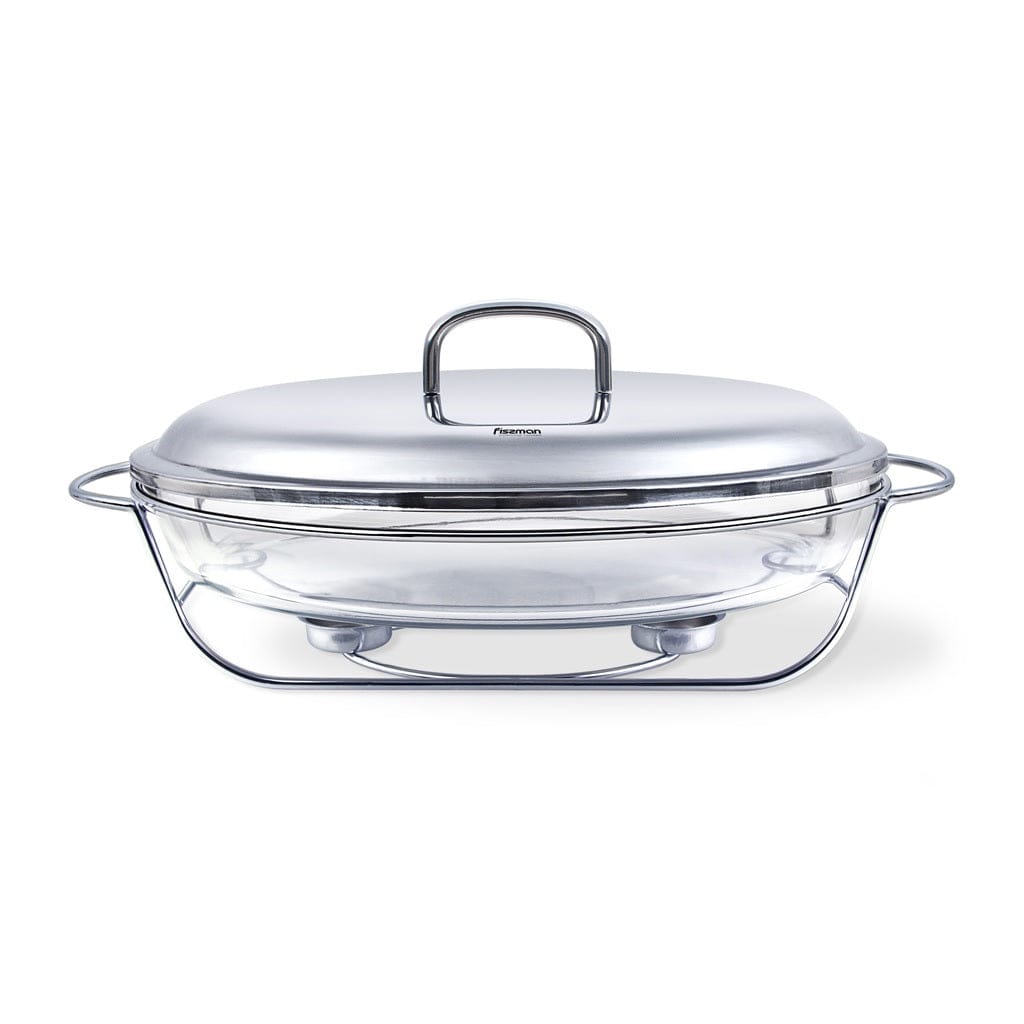 Fissman Home & Kitchen Oval Chafing Dish