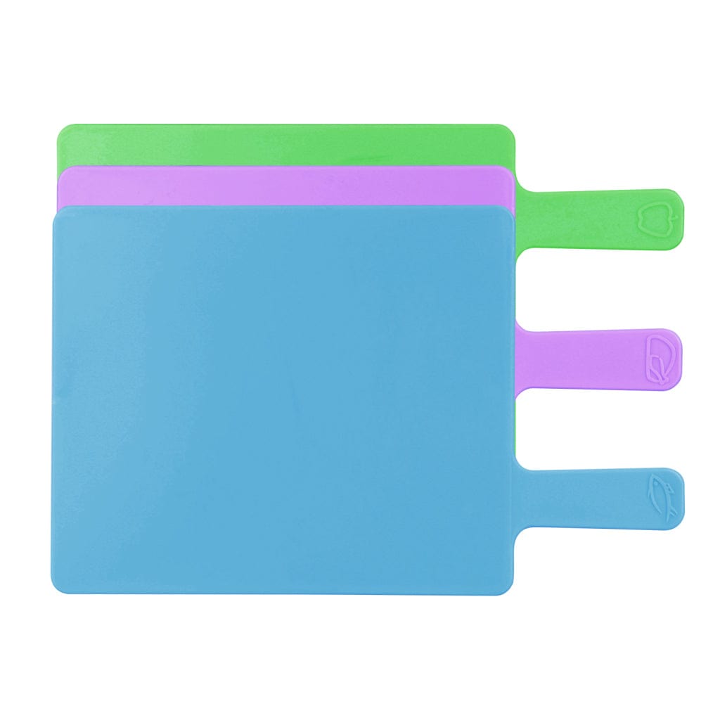 Fissman Home & Kitchen Plastic Index Chopping Board Set