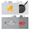 Fissman Home & Kitchen Plastic Index Chopping Board Set