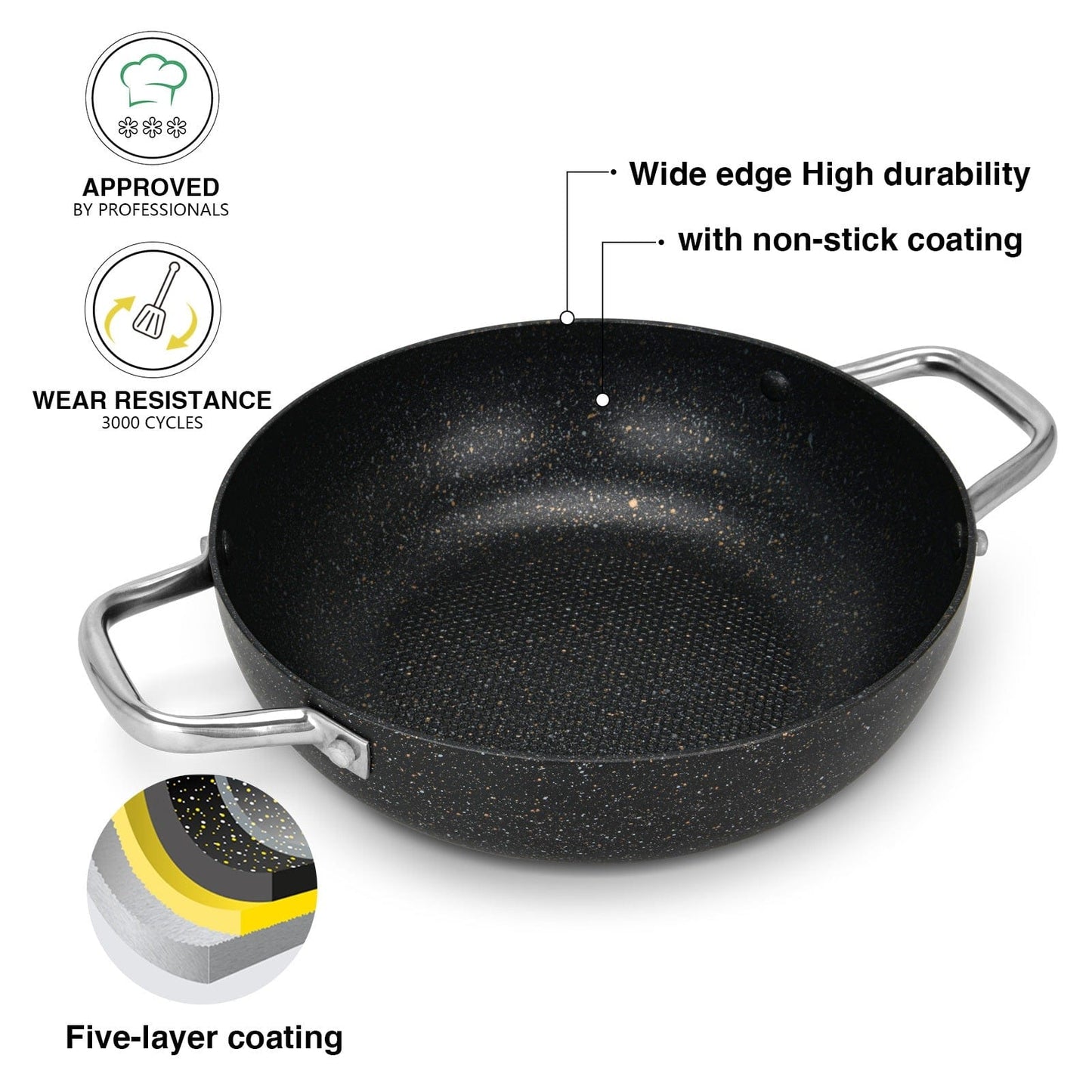 Fissman Home & Kitchen Promo Wok Pan 26cm