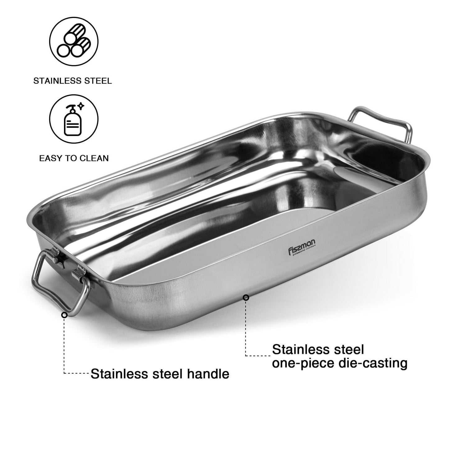 Fissman Home & Kitchen Roaster Tray 30cm