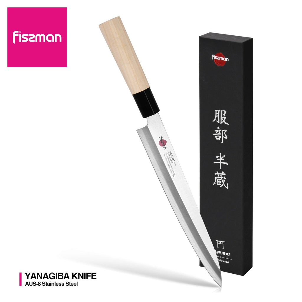 Fissman Home & Kitchen Samurai Hanzo 9.5" Yanagiba Knife