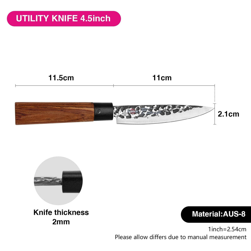Fissman Home & Kitchen Samurai Ittosai 4.5" Utility Knife