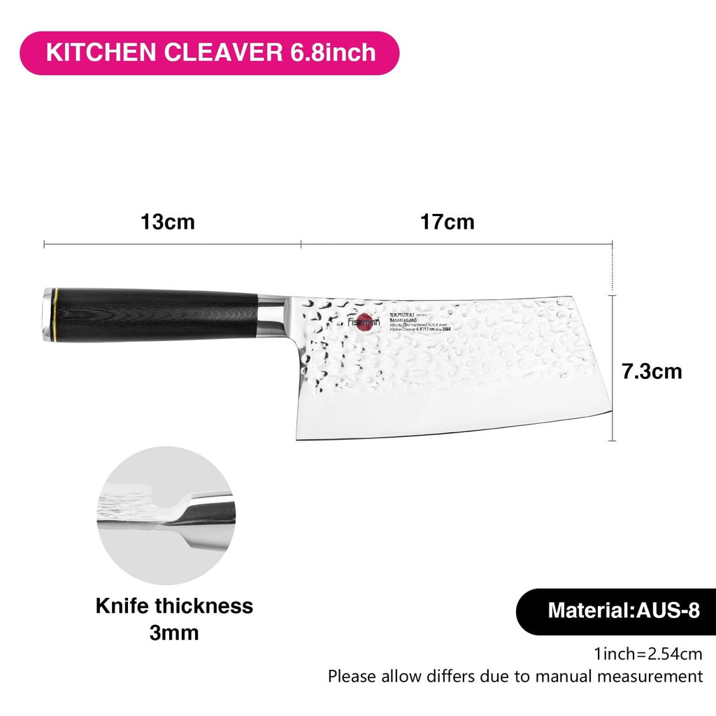 Fissman Home & Kitchen Samurai Kojiro 6.8" Kitchen Cleaver