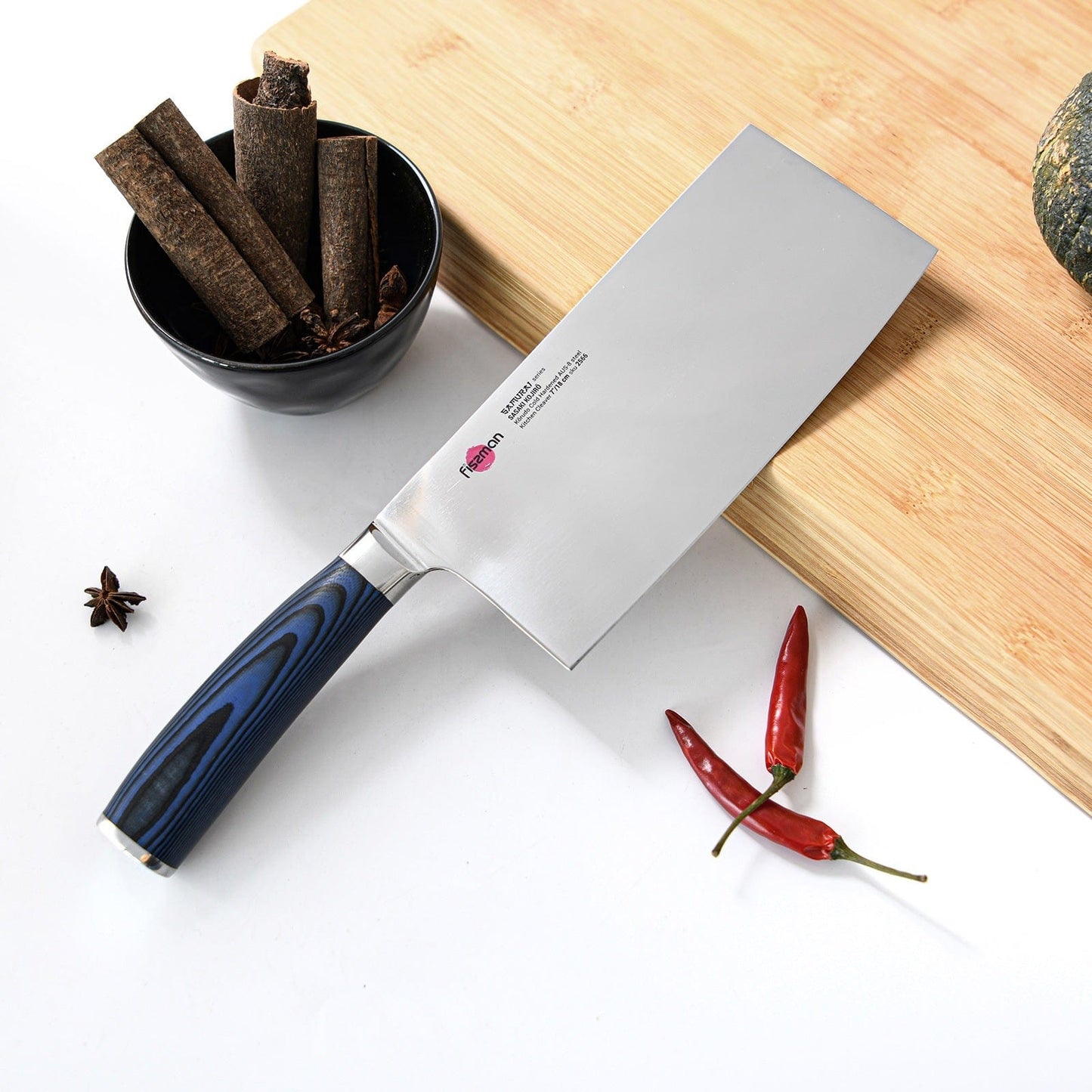 Fissman Home & Kitchen Samurai Kojiro 7" Kitchen Cleaver