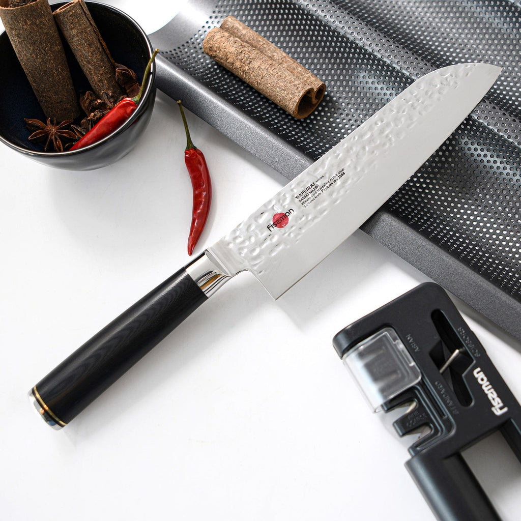 Fissman Home & Kitchen Samurai Kojiro 7" Santoku Knife