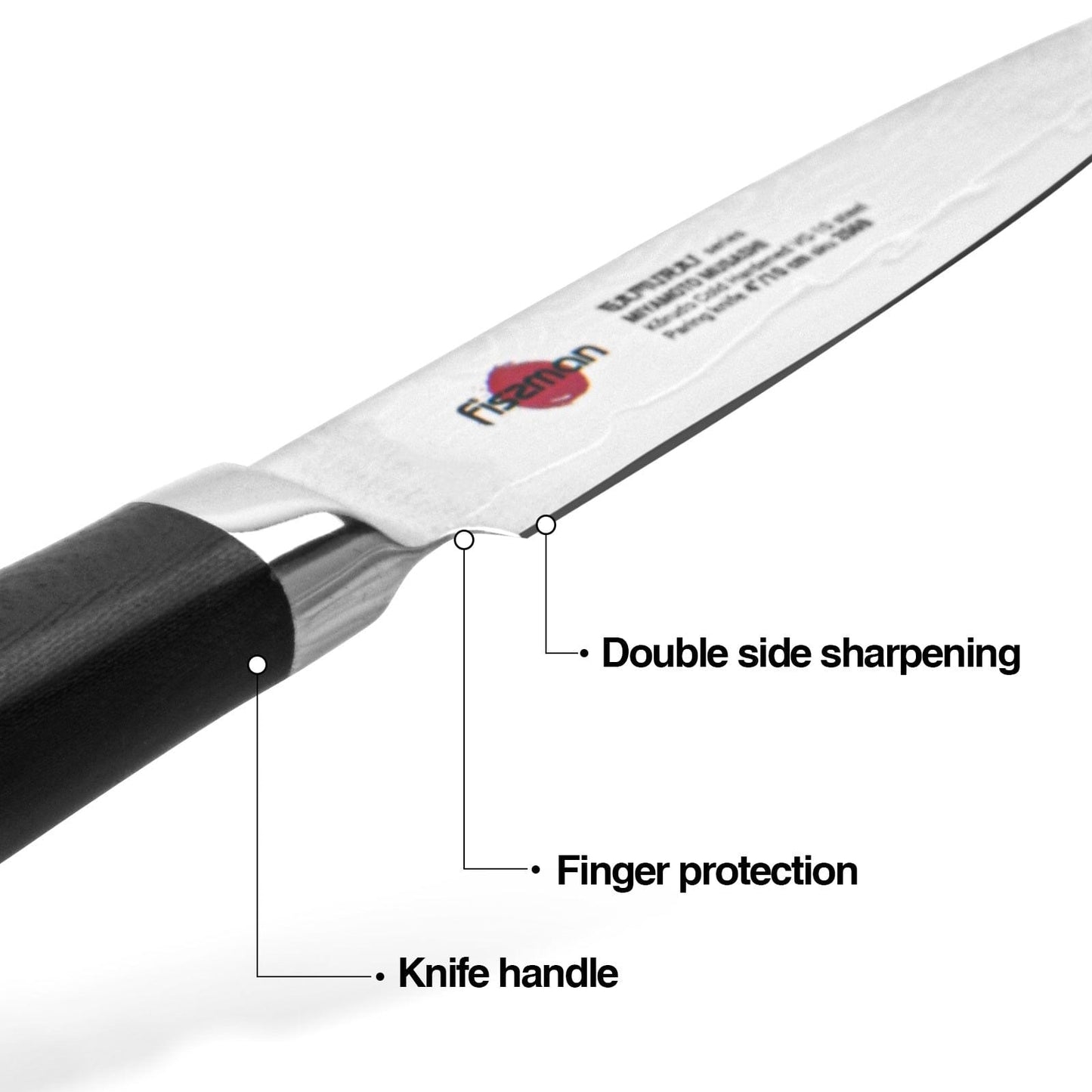 Fissman Home & Kitchen Samurai Musashi 4" Paring Knife