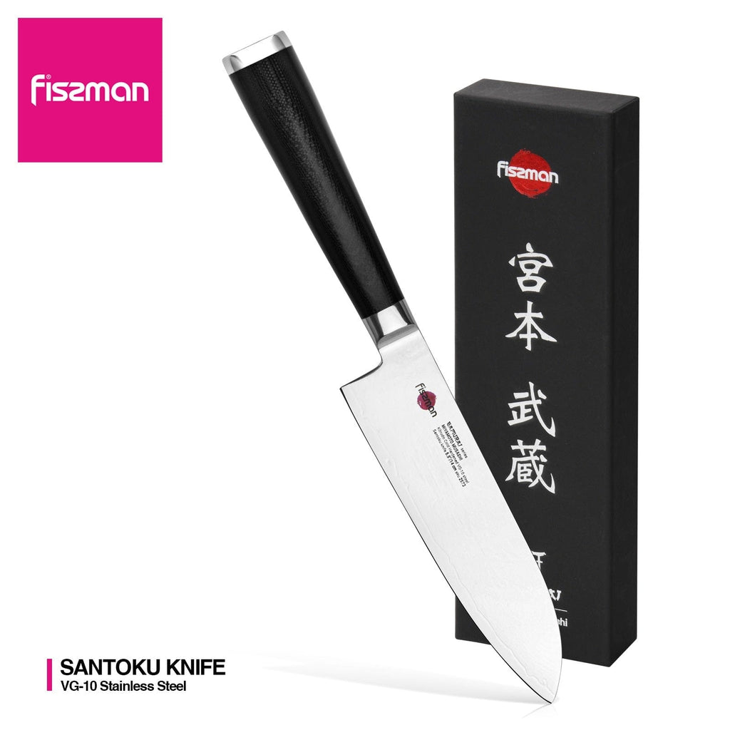Fissman Home & Kitchen Samurai Musashi 5.5" Santoku Knife