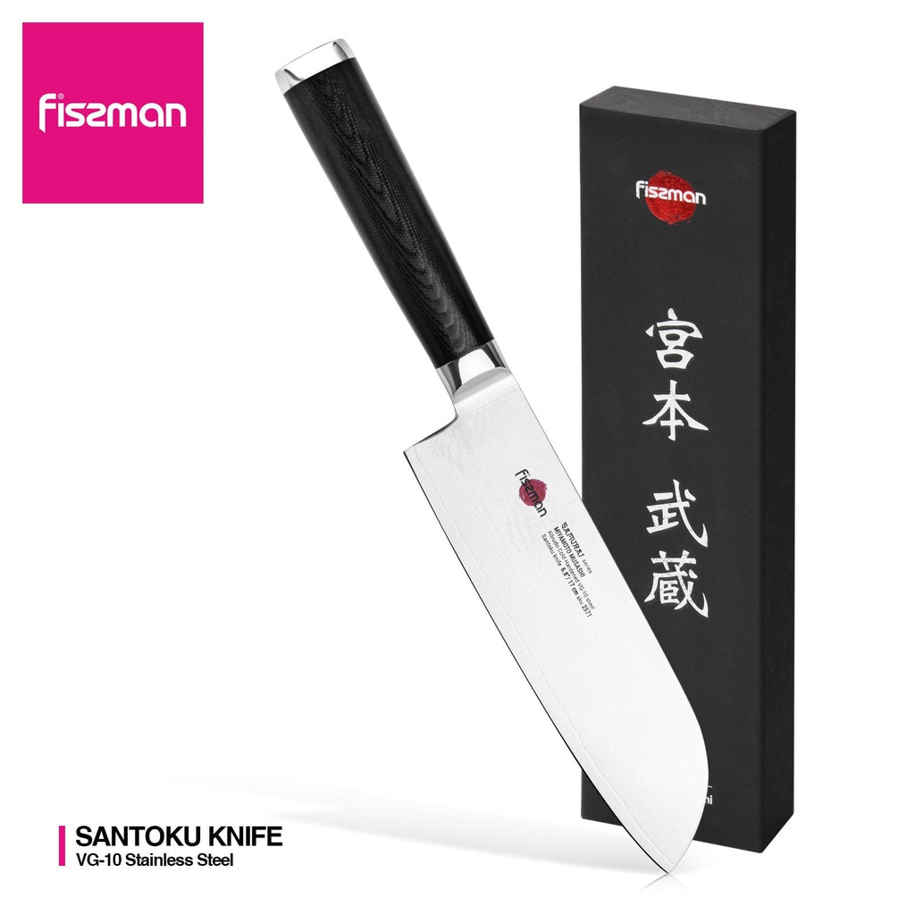 Fissman Home & Kitchen Samurai Musashi 6.8" Santoku Knife