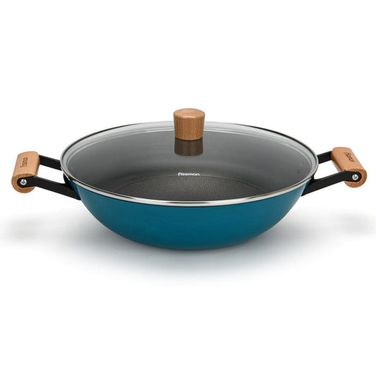 Fissman Home & Kitchen Seagreen Wok 32cm