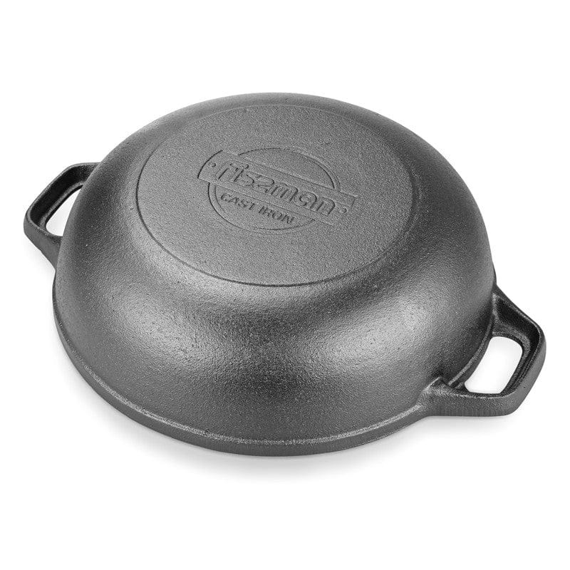 Fissman Home & Kitchen Shallow Cast Iron Casserole 27.3cm