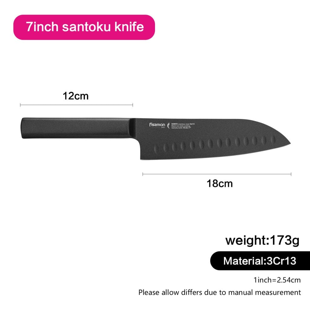 Fissman Home & Kitchen Shinto 7" Santoku Knife