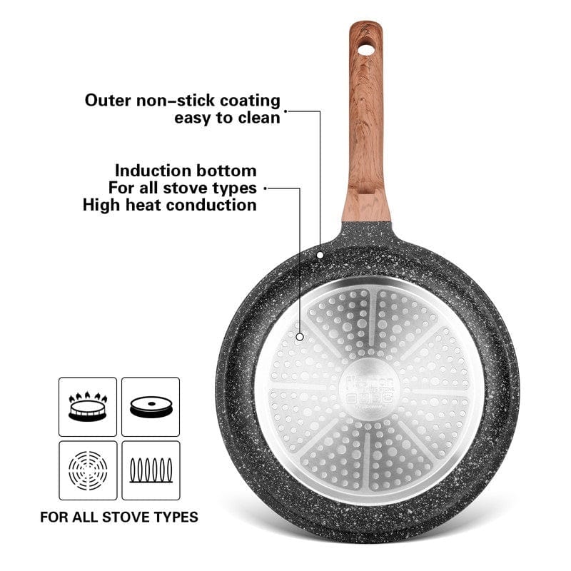 Fissman Home & Kitchen Space Stone Frying Pan 26cm