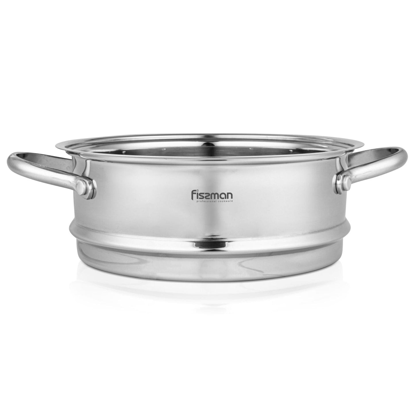 Fissman Home & Kitchen Stainless Steel Steamer Insert With Two Side Handles 20cm