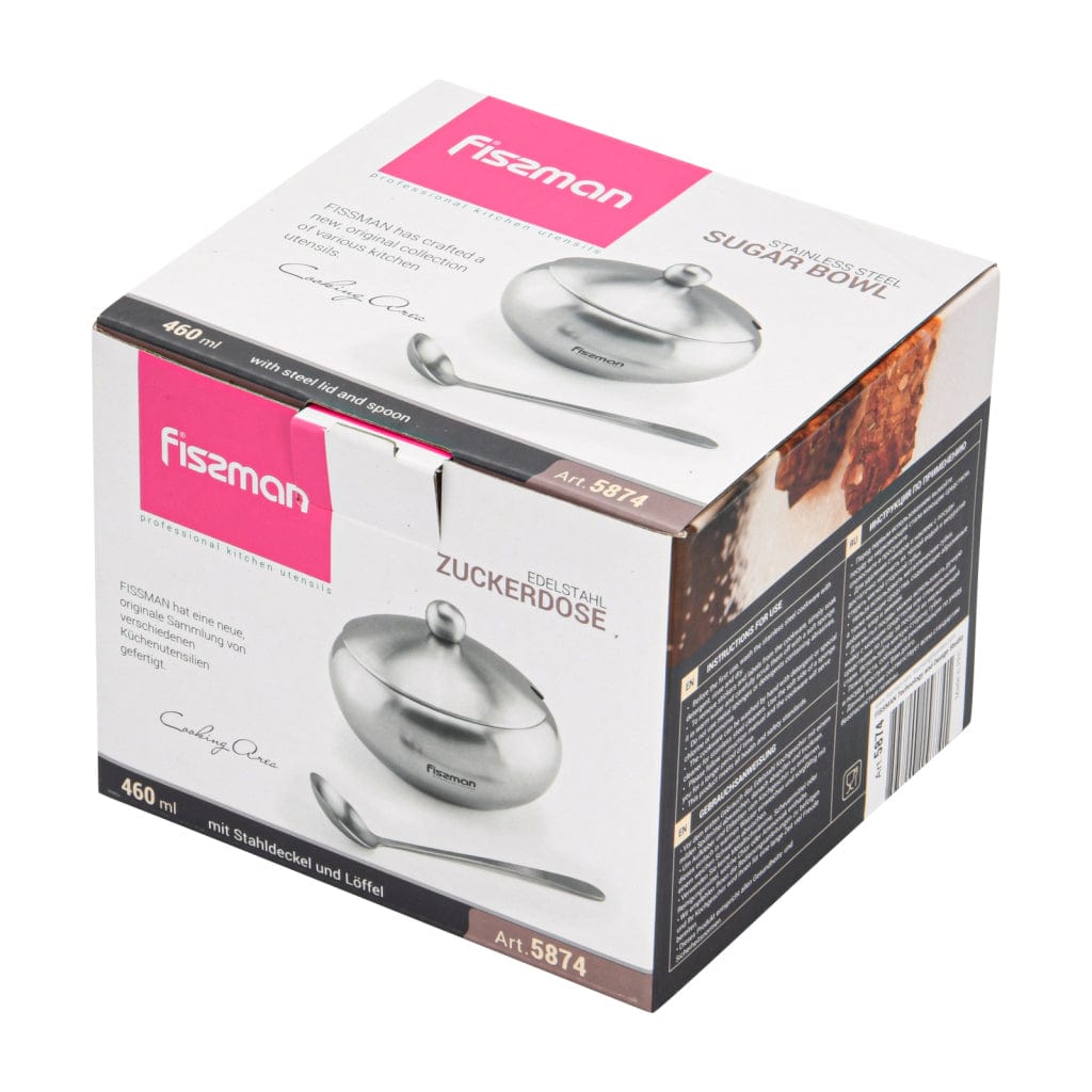 Fissman Home & Kitchen Sugar Bowl 460ml