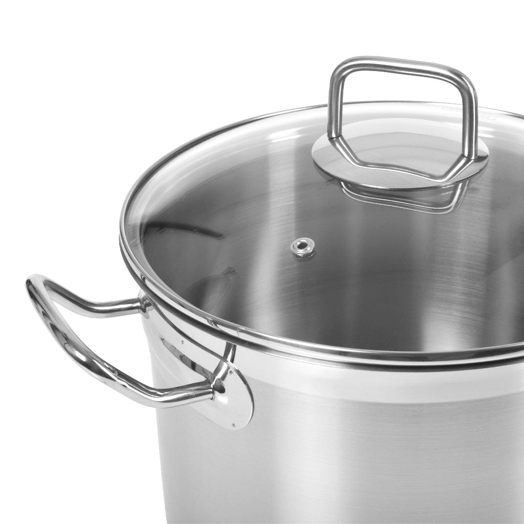 Fissman Home & Kitchen Tahara StockPot 24cm With Glass Lid