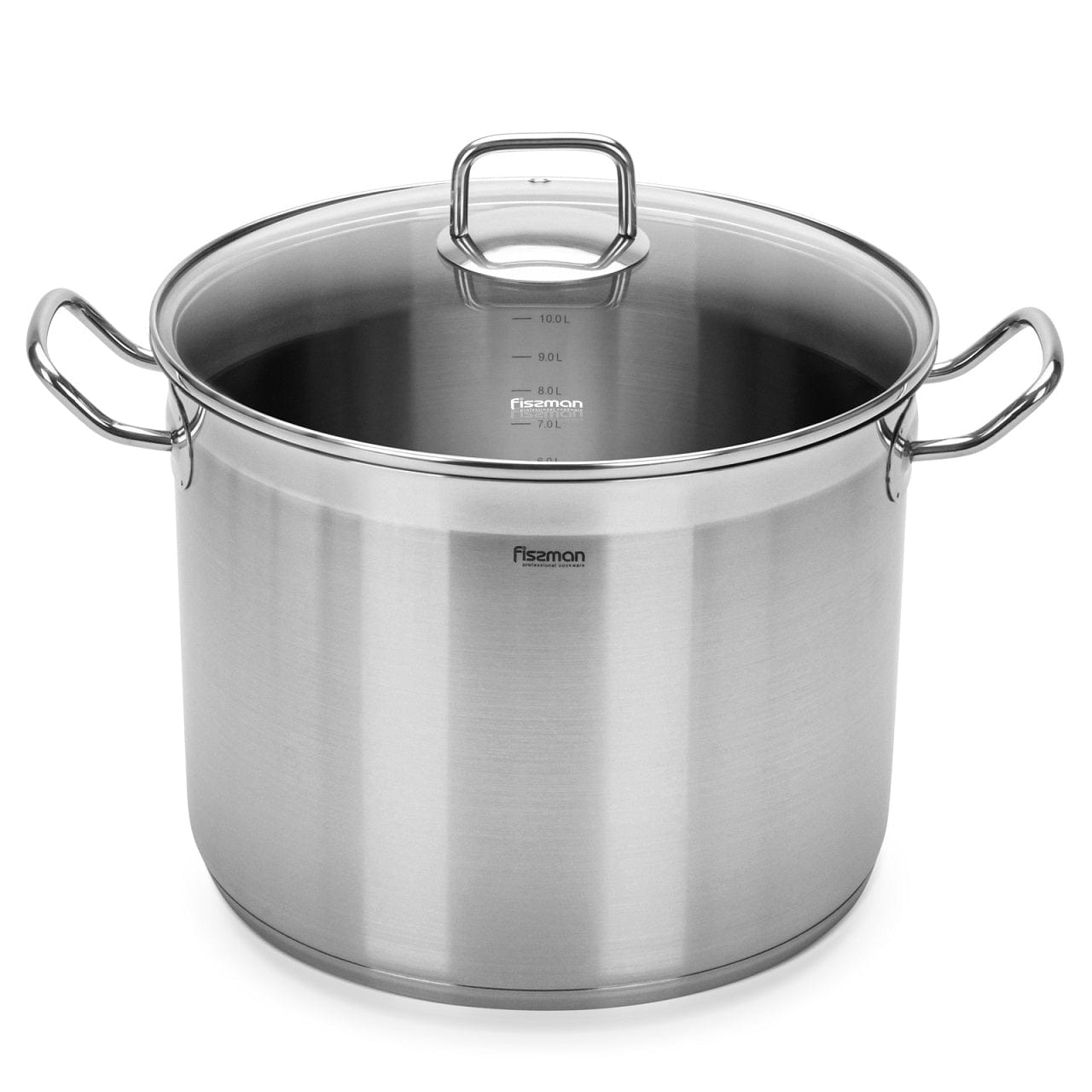 Fissman Home & Kitchen Tahara StockPot 28cm With Glass Lid