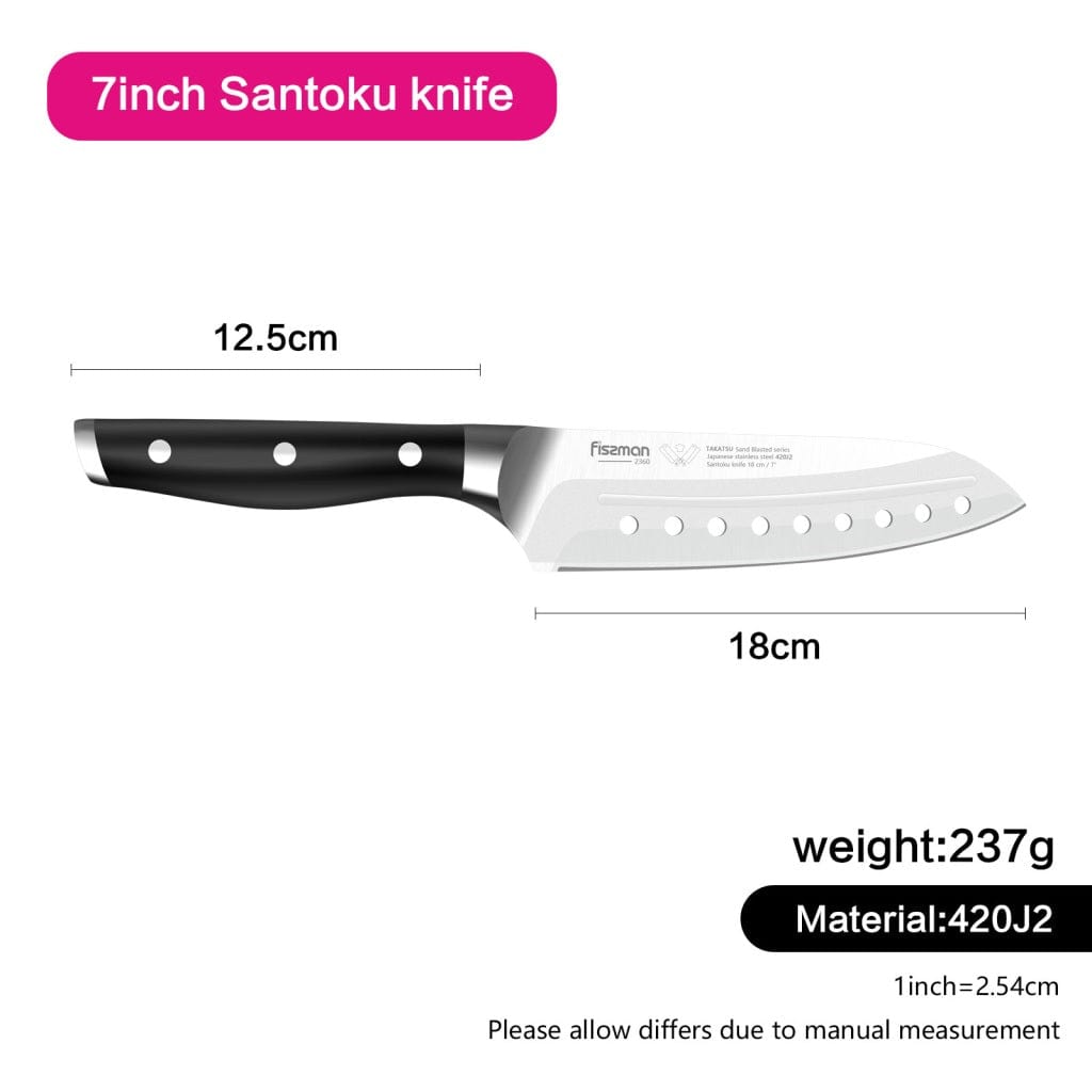 Fissman Home & Kitchen Takatsu  7'' Santoku Knife