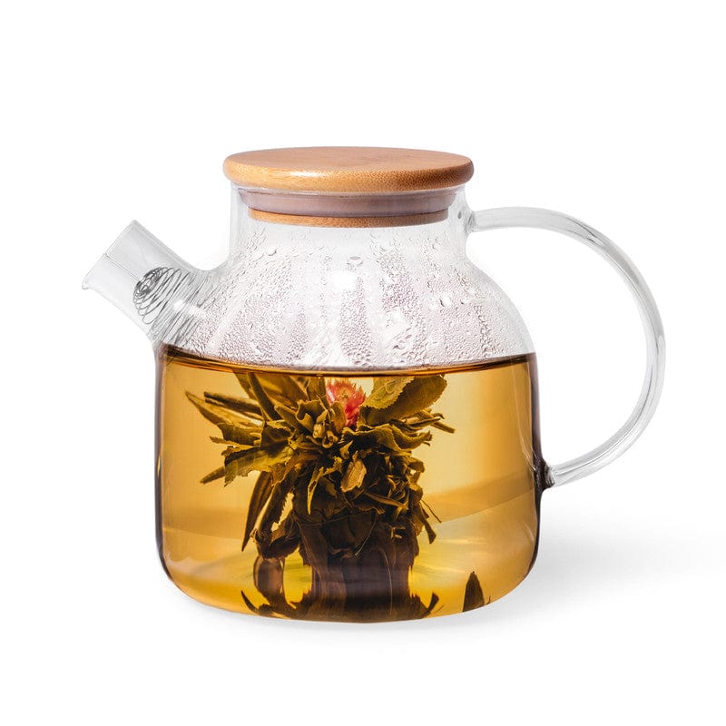 Fissman Home & Kitchen Transparent Glass Tea Pot 1200ml