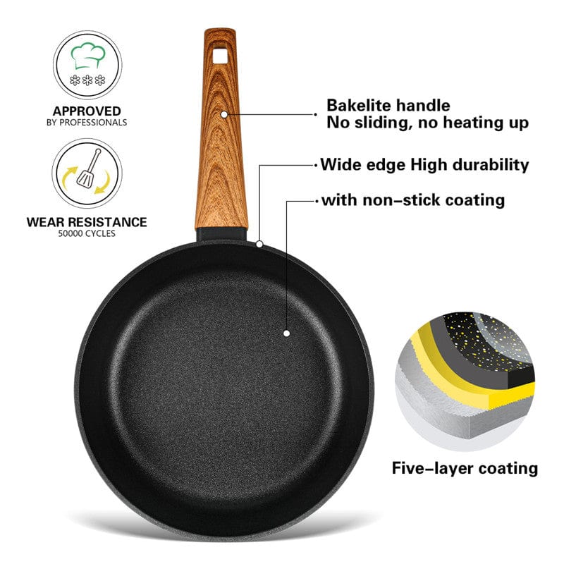 Fissman Home & Kitchen Vega Deep Frying Pan 24cm