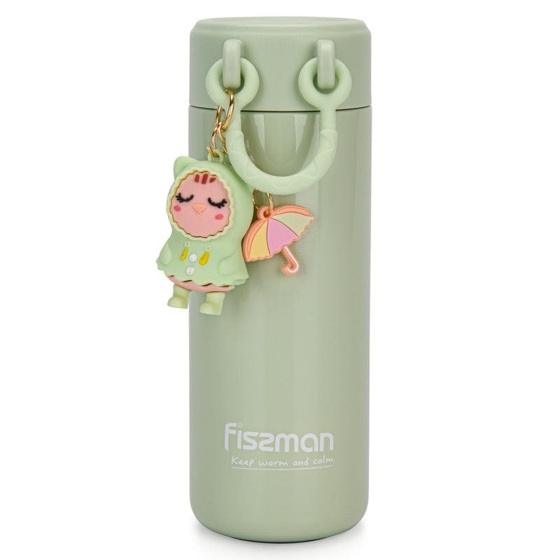 Fissman Outdoor Double Wall Vacuum Flask 380ml - Green