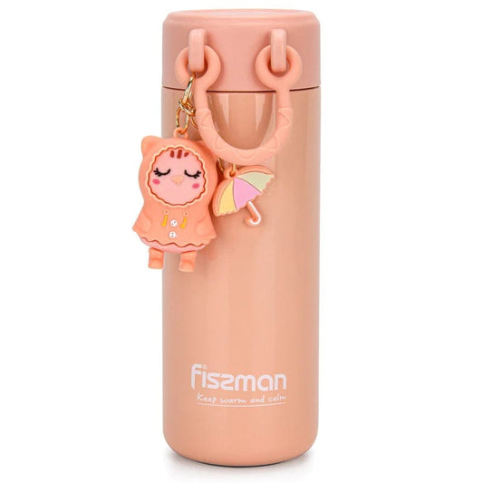 Fissman Outdoor Double Wall Vacuum Flask 380ml - Pink