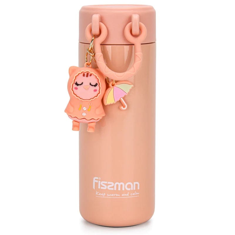 Fissman Outdoor Double Wall Vacuum Flask 380ml - Pink
