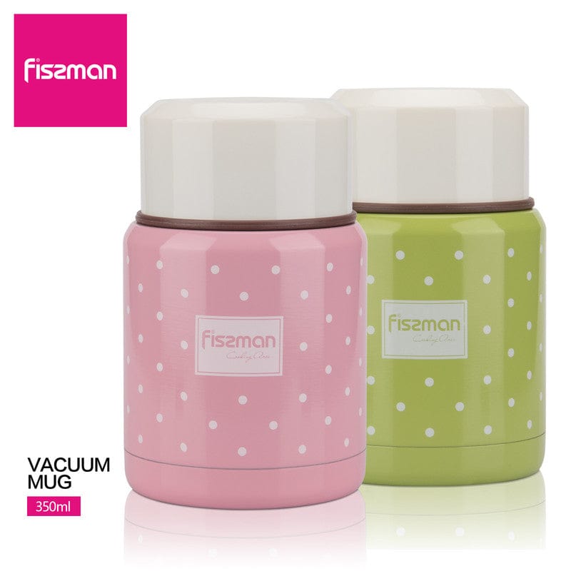 Fissman Outdoor Double Wall Vacuum Food Jar - Pink