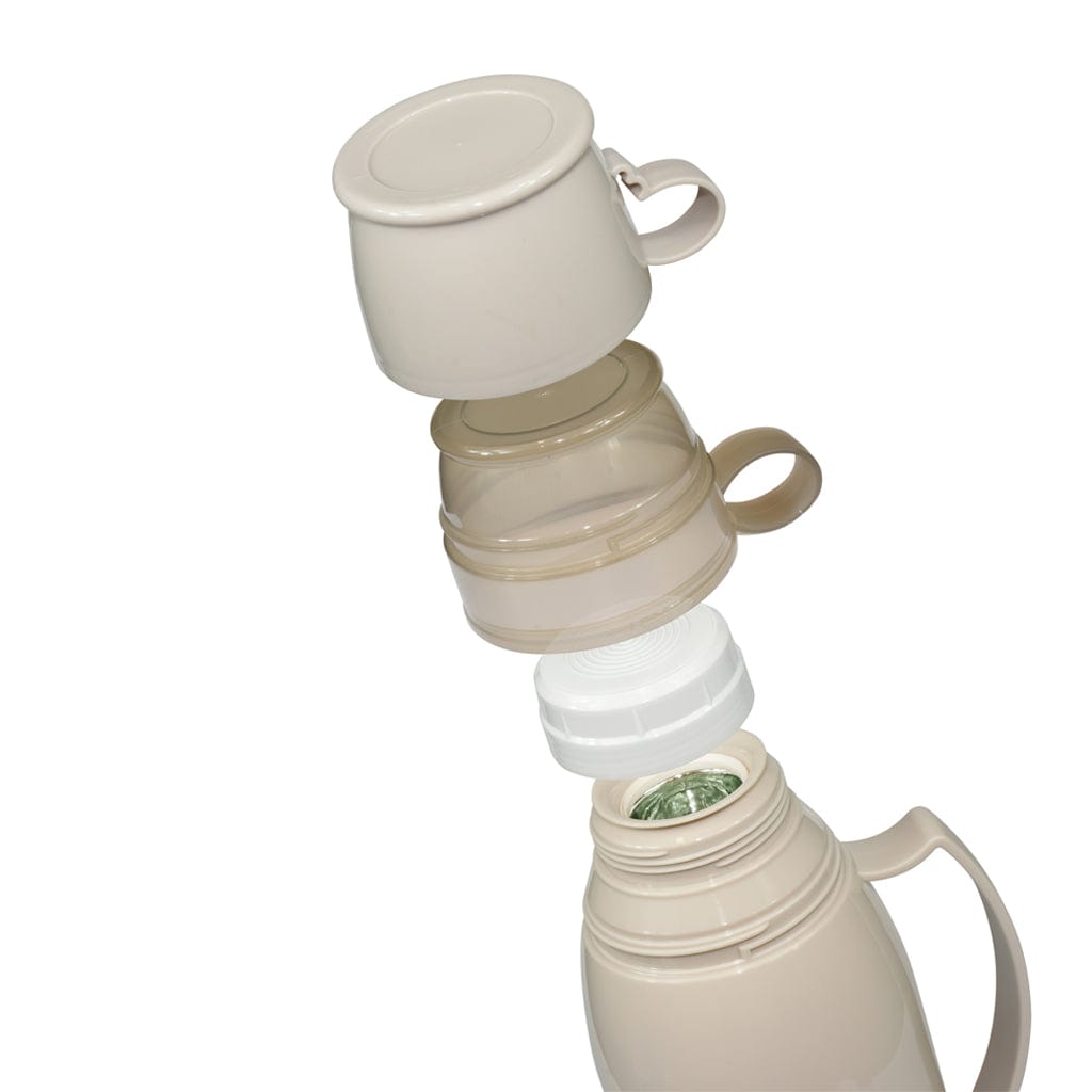 Fissman Outdoor Vacuum Bottle 1000 ml - Cream