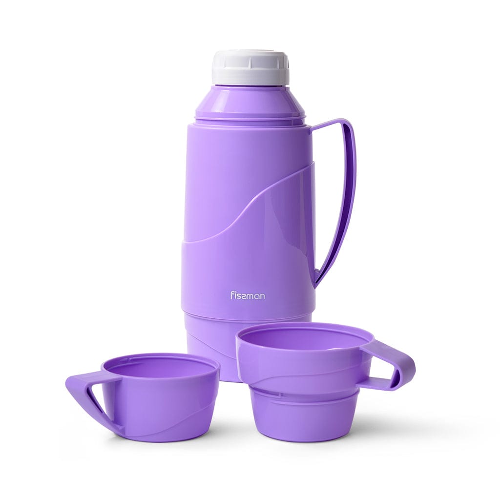 Fissman Outdoor Vacuum Bottle 1000 ml - Purple