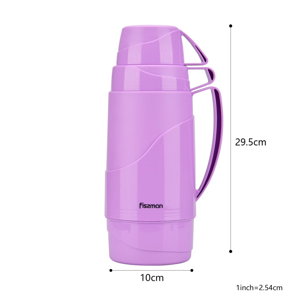 Fissman Outdoor Vacuum Bottle 1000 ml - Purple