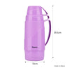 Fissman Outdoor Vacuum Bottle 1000 ml - Purple