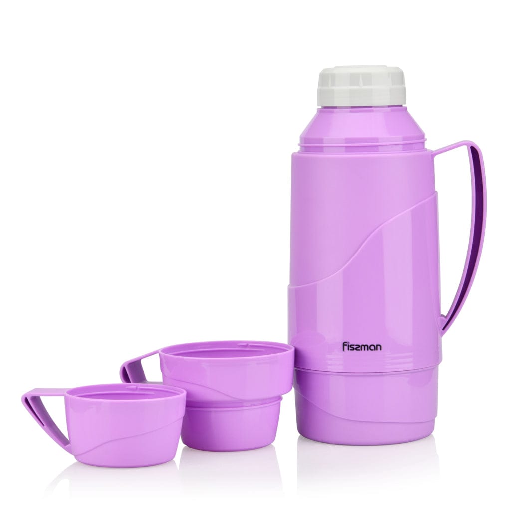 Fissman Outdoor Vacuum Bottle 1000 ml - Purple