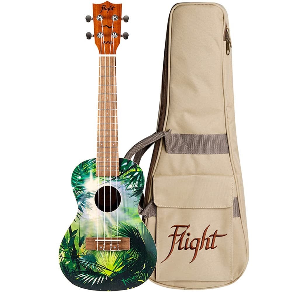 Flight Electronics Flight AUC-33 Jungle Concert Ukulele