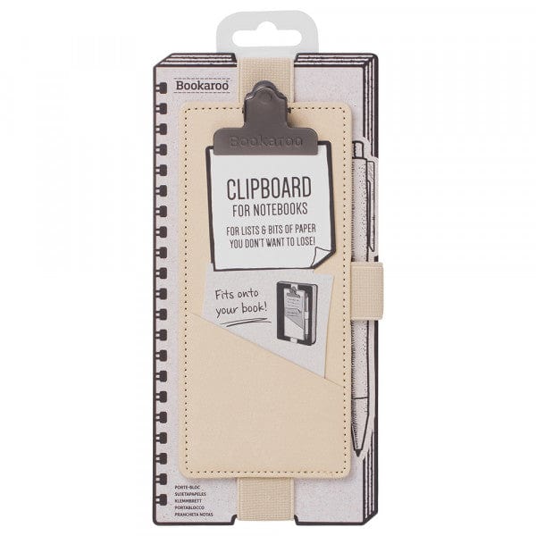 flitit Bookaroo Notebook Clipboard - cream