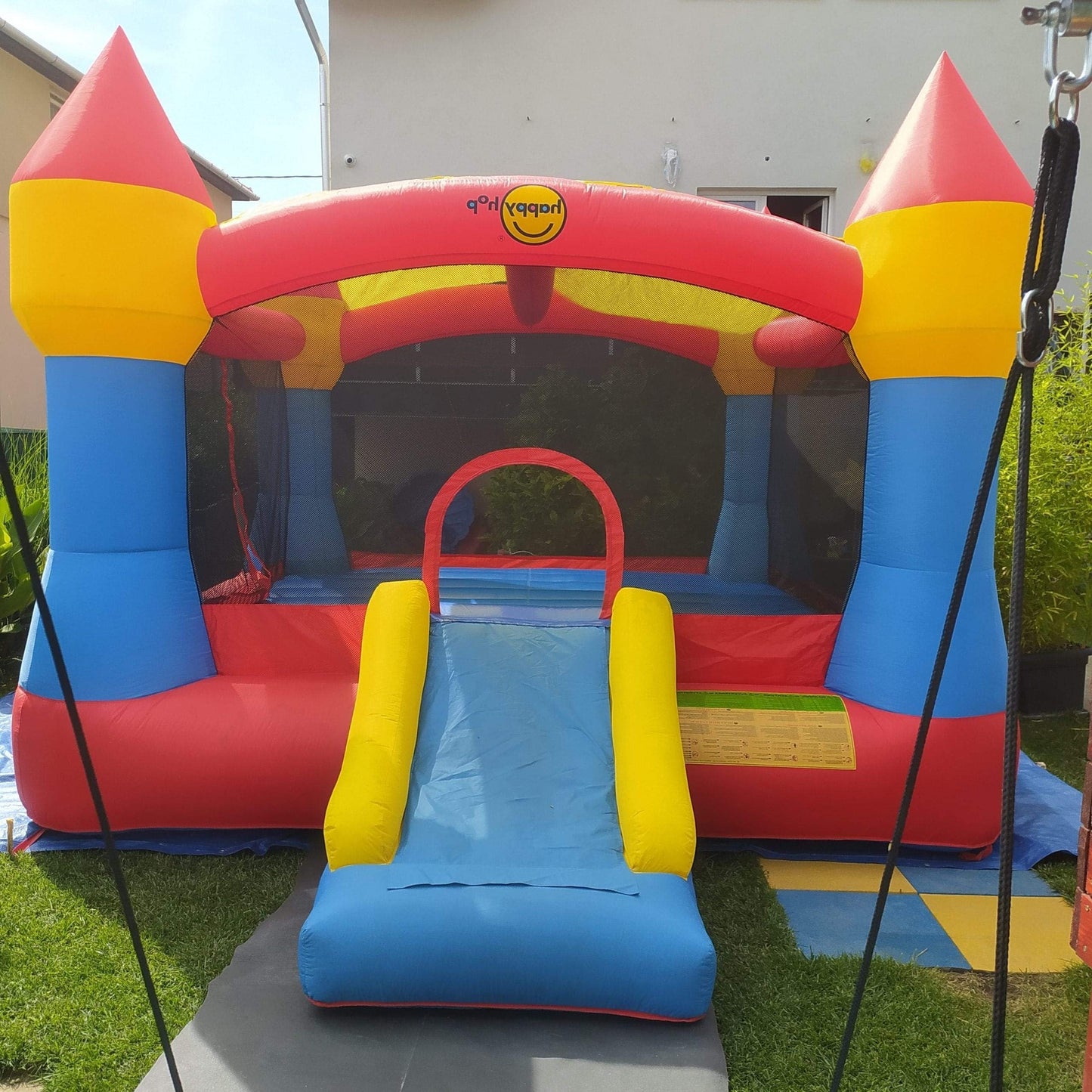 flitit Happy Hop Castle Bouncer W/Slide