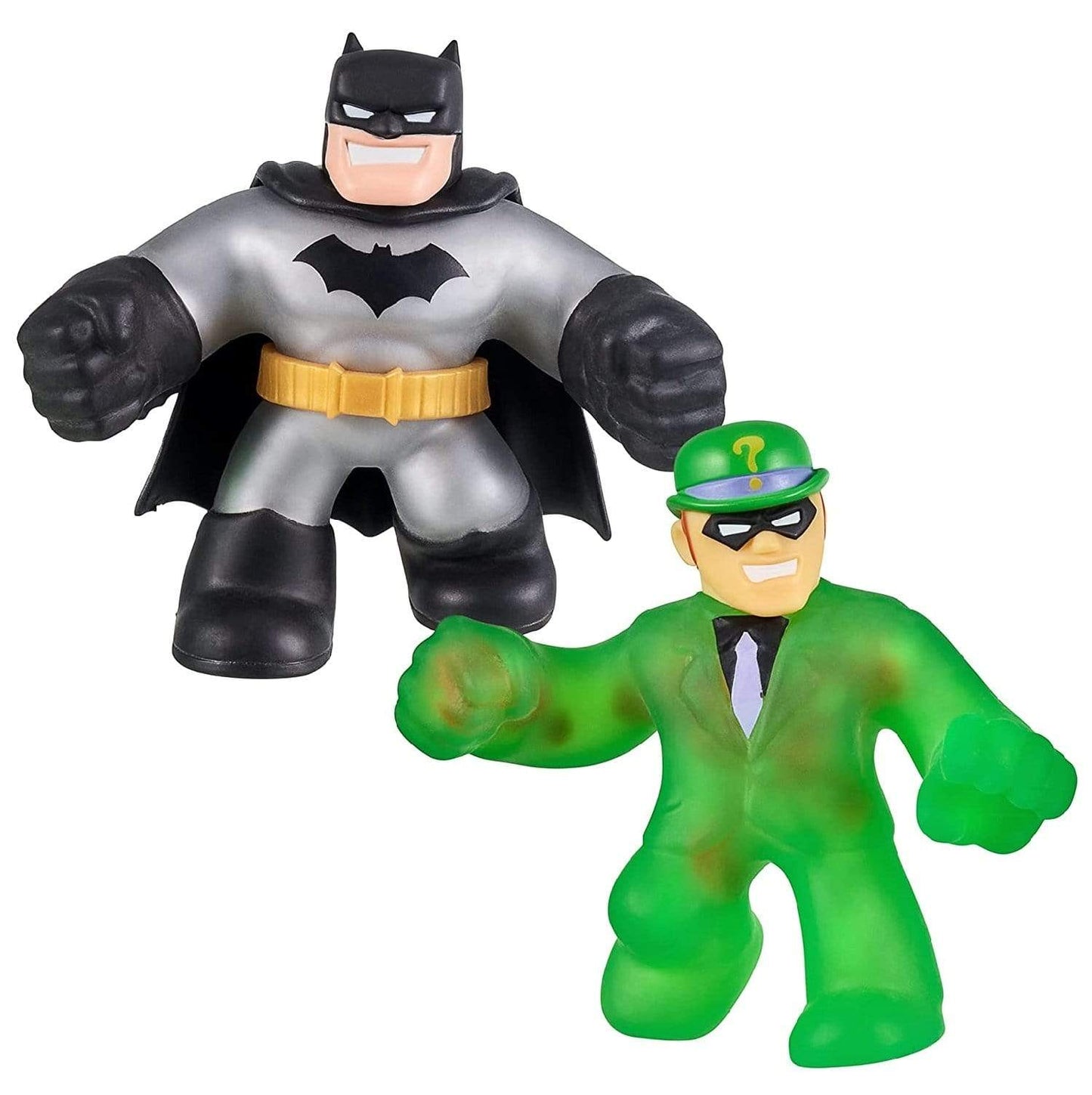 flitit Heroes of Goo Jit Zu - DC Versus Pack - Metallic Batman Vs The Riddler