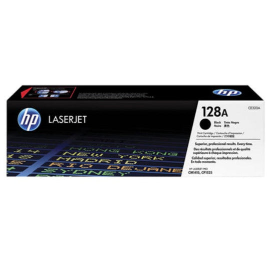 flitit HP 128A Black Original LaserJet Toner Cartridge