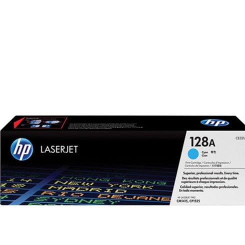 flitit HP 128A Cyan Original LaserJet Toner Cartridge