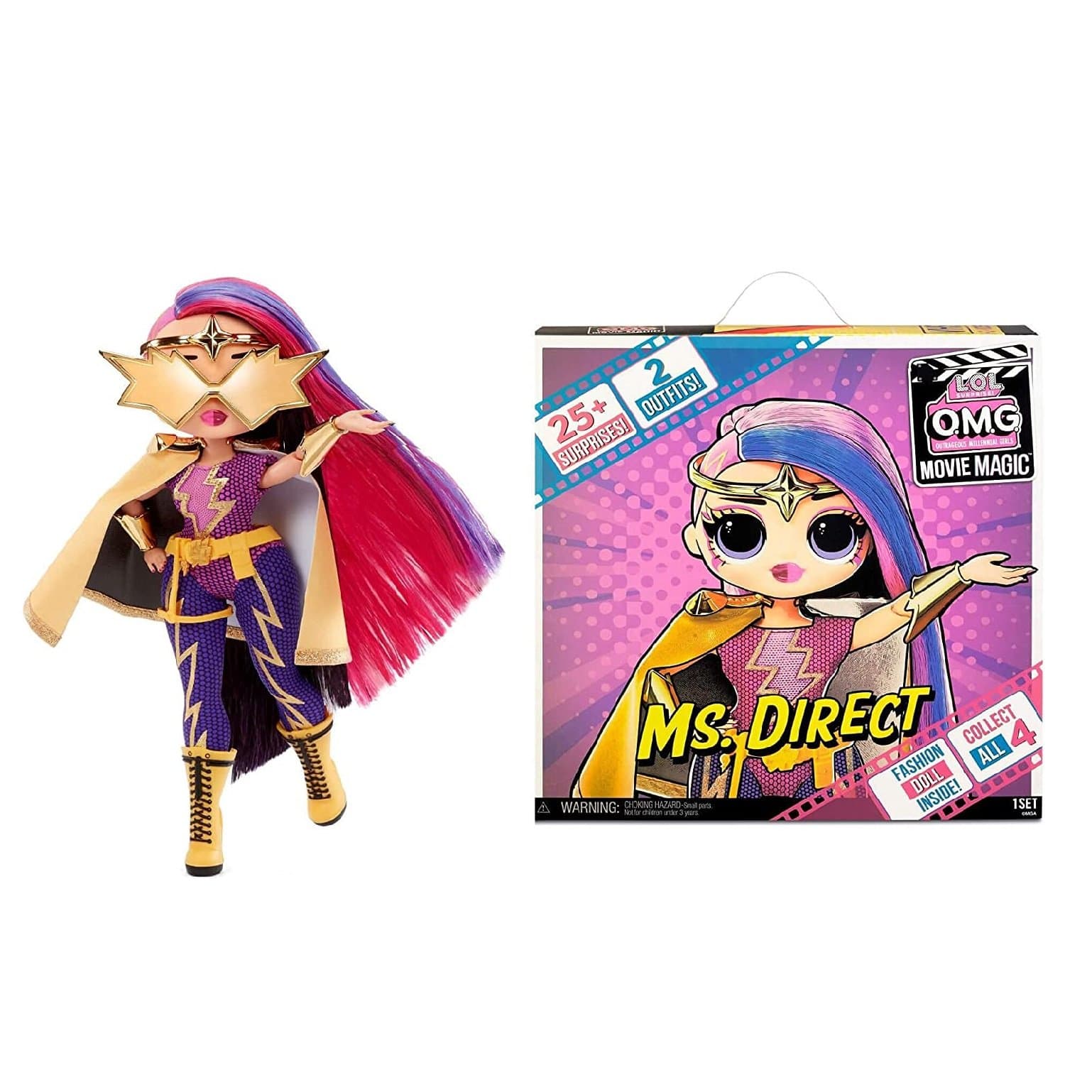 flitit L.O.L. Surprise OMG Movie Magic Ms. Direct Fashion Doll