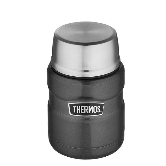 flitit Lakeland Thermos King Grey Food Flask 470ml